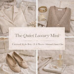 Quiet Luxury Mini™ Curated Style Box | 3–4 Piece Elevated Capsule